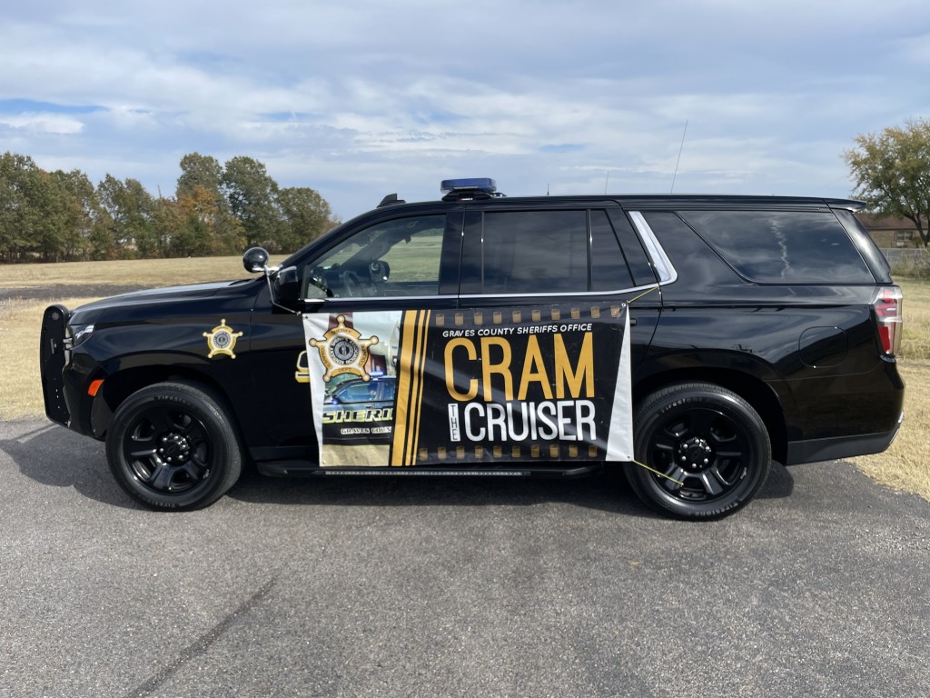 Cram the Cruiser (Source: Graves County Sheriff's Office)