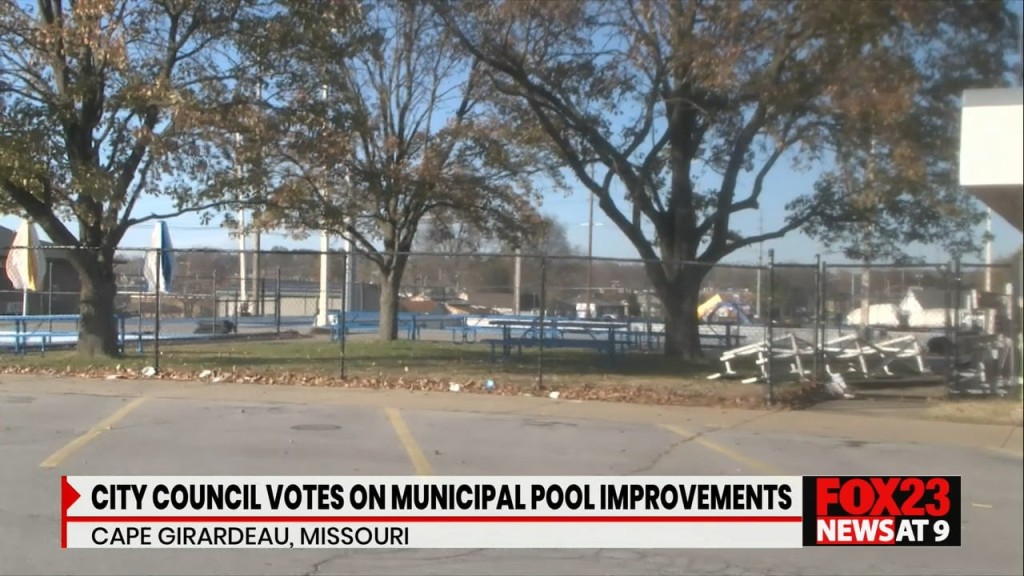 Cape Girardeau City Council Votes On Municpal Pool Improvements