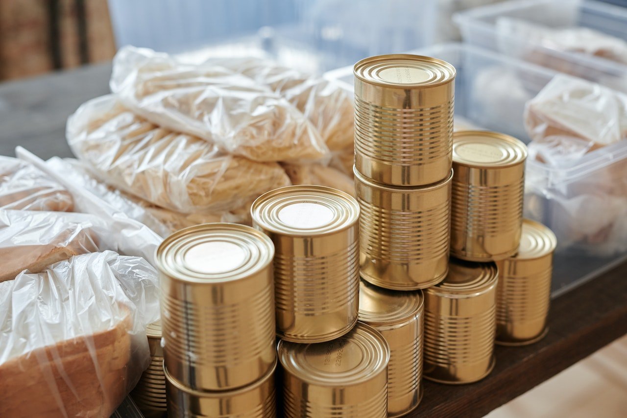 National Association of Letter Carriers collecting food in