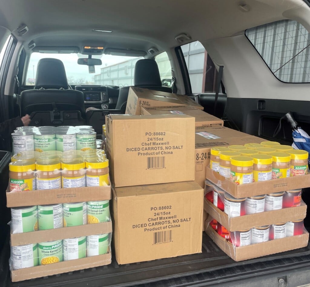 Missouri Delta’s first pickup at the food bank, including healthy foods (Source: Southeast Missouri Food Bank)