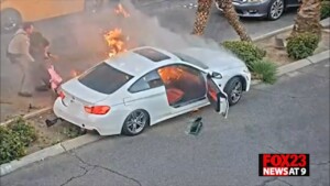 Mccracken County man helps save man from burning vehicle In Las Vegas