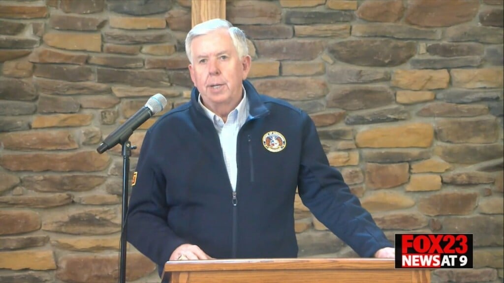 Gov. Parson visited Cape Girardeau to sign HB 14 on Feb. 28, 2023.