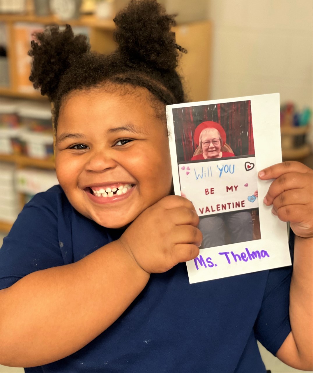 Union City Kindergartners spread love at assisted living facility