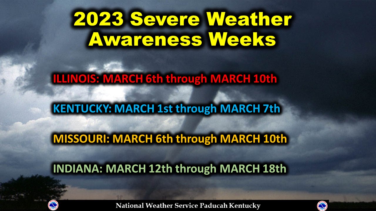 Severe Weather Awareness Weeks test readiness for lifethreatening