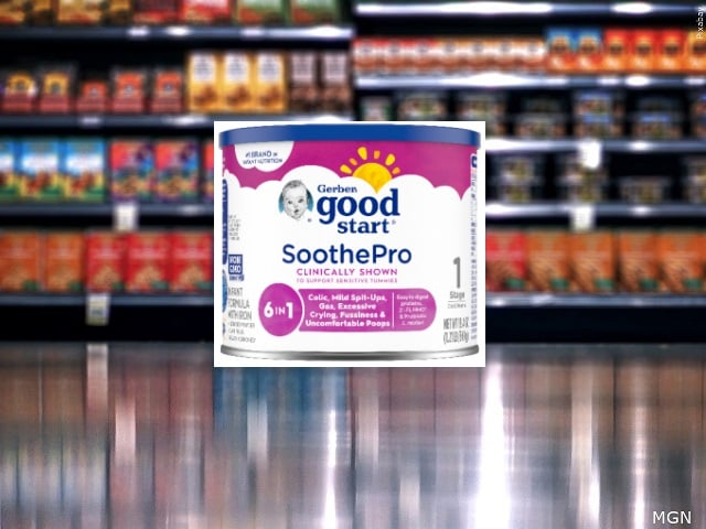 Gerber Infant Formula Being Recalled Over Potential Bacteria Contamination