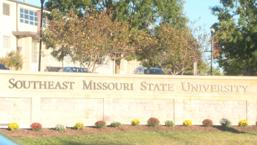Southeast Missouri State University Sign