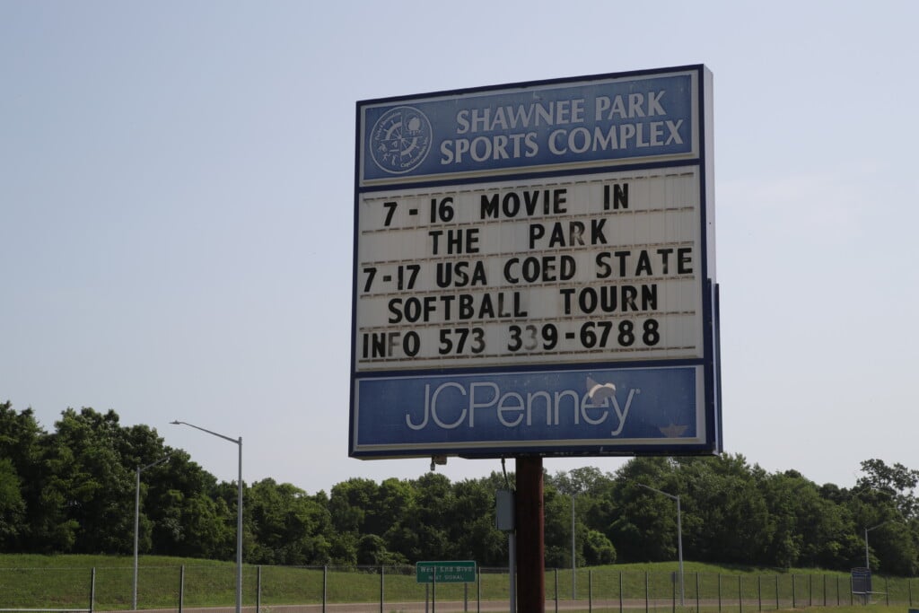 Shawnee Sports Complex sign