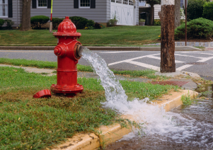 Carbondale fire hydrant flushing (Source: Carbondale Fire Department)