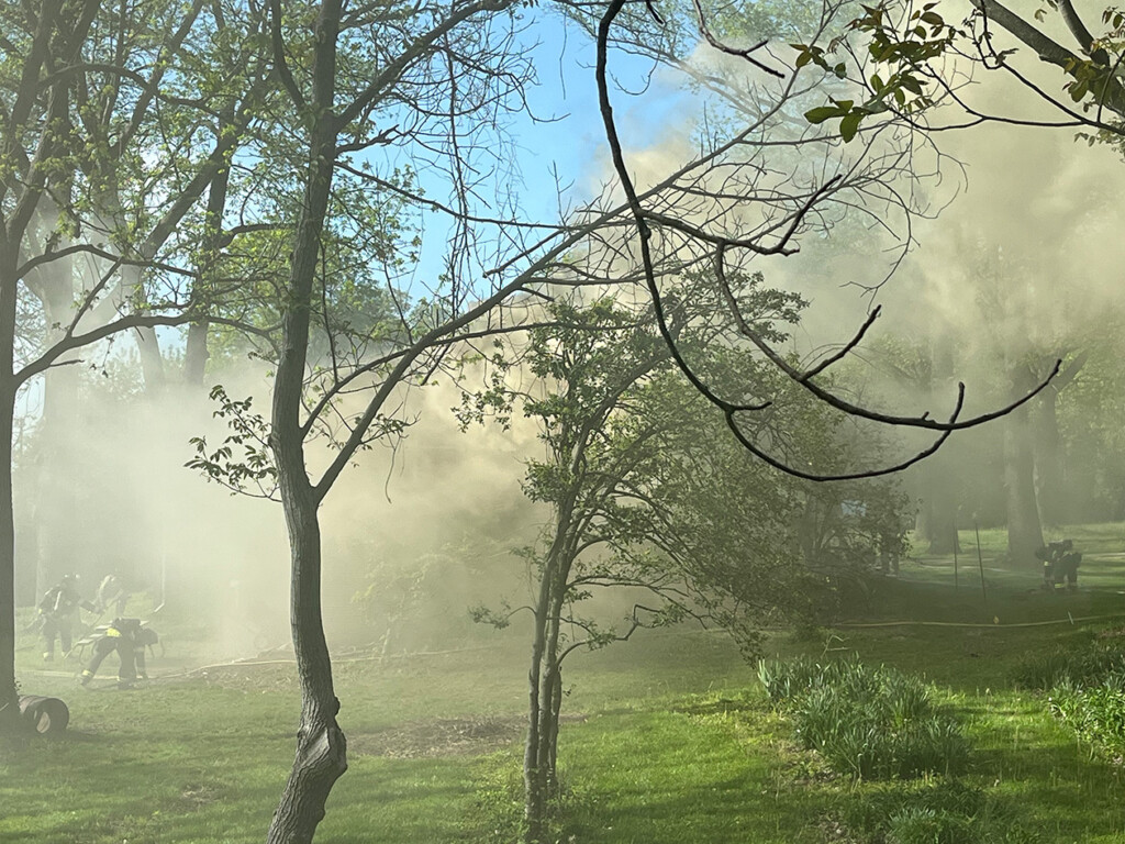 fire on Rodney Vista Blvd. in Cape Girardeau (Source: Issac Koth)