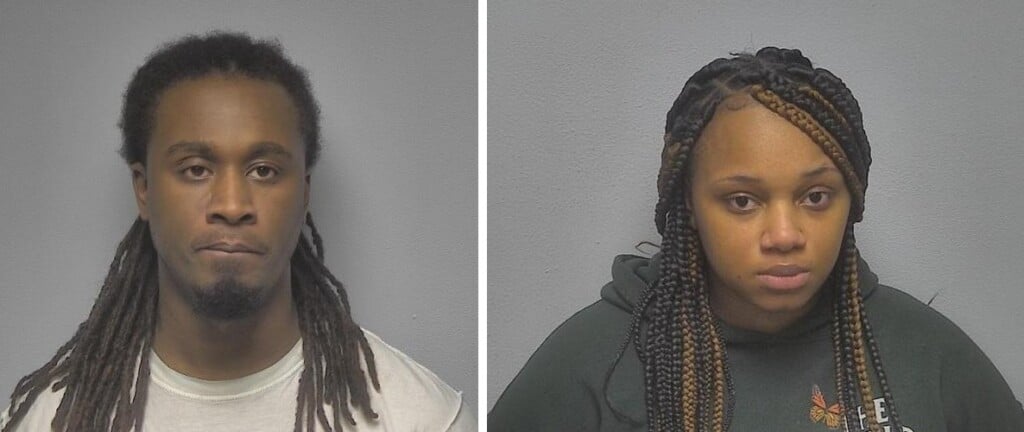 Jakyron Burnside and Chrishell Burns (Source: Paducah Police Department)