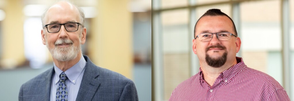 Dr. Steven Hoffman and Dr. Jim McGill (Source: Southeast Missouri State University)