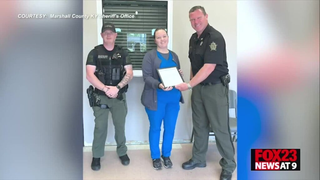 Woman Honored For Saving Children's Lives In Marshall County