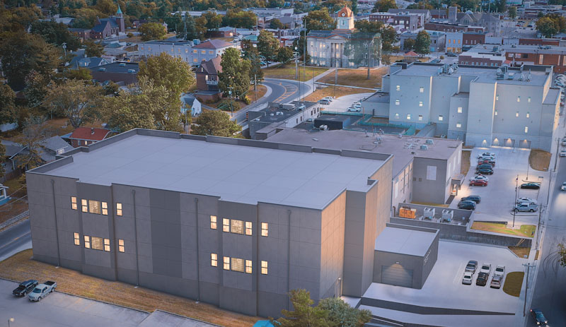 rendering of new jail additon and courthouse renovation (Source: Cape Girardeau County)
