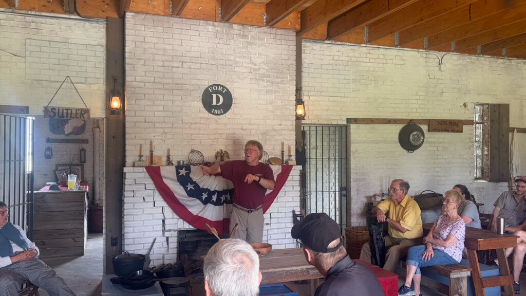 Forte D Volunteers Open Doors To The Community Highlight The Historical Significance