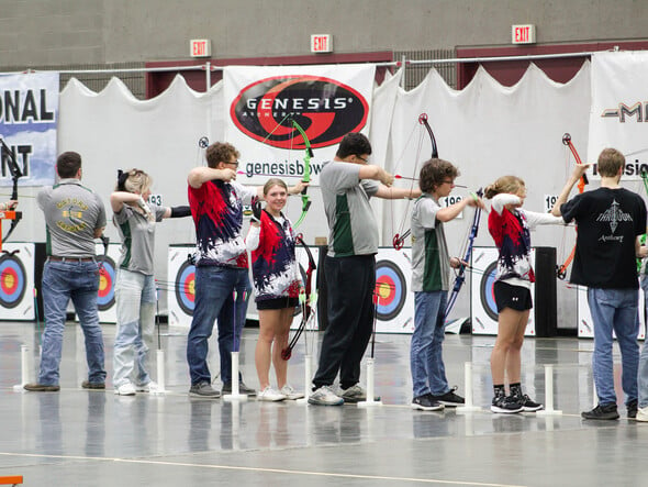 Squires Elementary archers take tournament