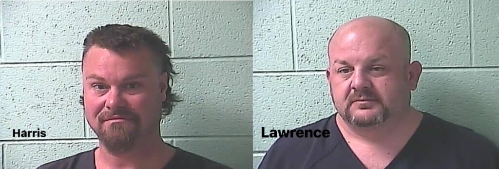 Kelly Harris and Joshua Lawrence (Source: Marshall County Sheriff's Office/Facebook)