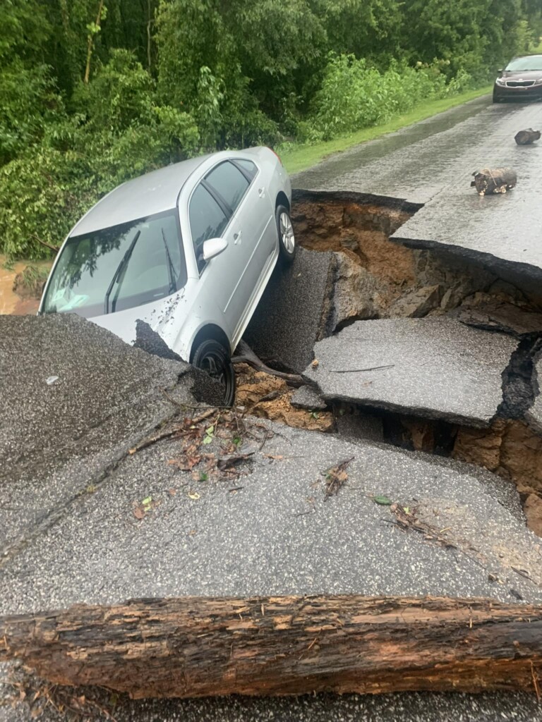 Johnnie Road In western Graves County, KY (Source: Graves County Sheriff's Office/Facebook)