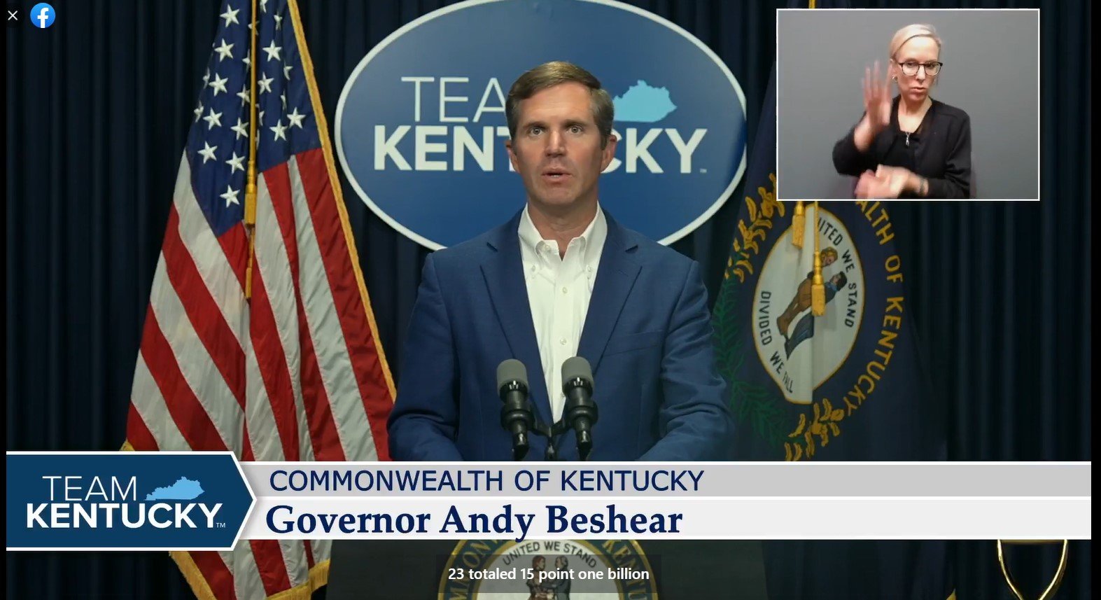 KY Gov. Beshear Announces Largest Revenue Surplus In State History ...