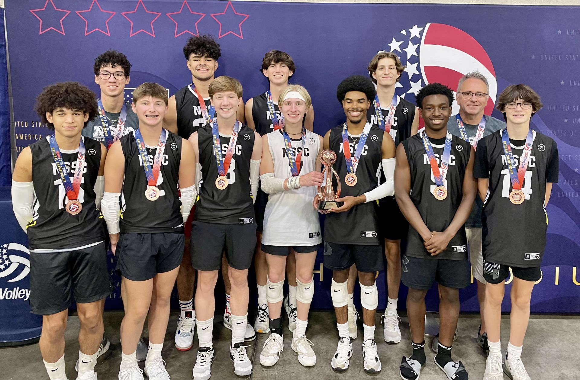 NSSC Boys Volleyball Team Finishes Third At National Tournament - KBSI ...