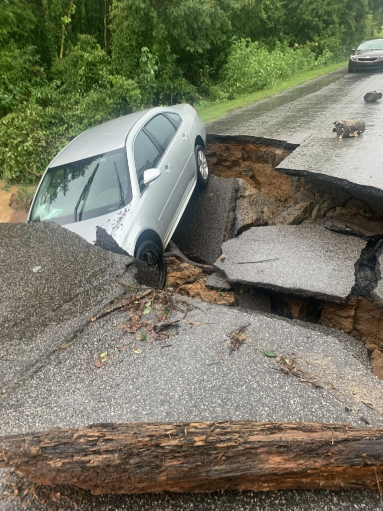 Johnnie Road in western Graves County (Source: Graves County Sheriff's Office/Facebook)
