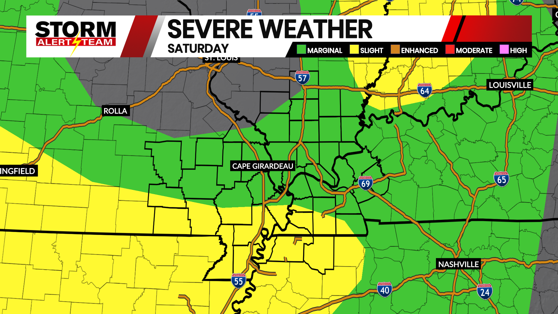 More rounds of storms possible through the weekend - KBSI Fox 23 Cape ...