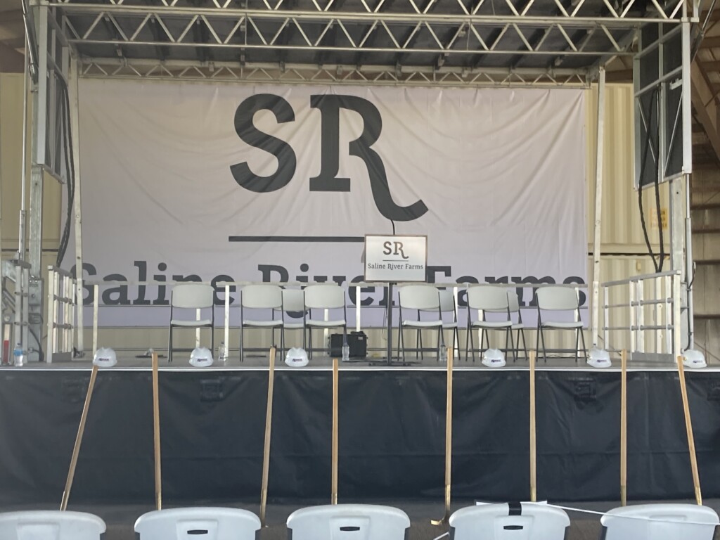 Saline River Farms groundbreaking (Source: Shelby Brown/FOX23 News)