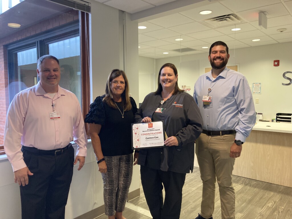 Source: Fox 23 news/ Nurse excellence award