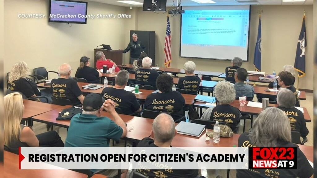 Registration Open For Citizen's Academy In Mccracken County