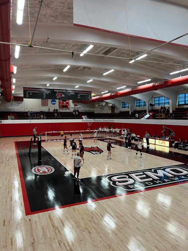 SEMO Volleyball Invitational first event at renovated Houck Field House -  KBSI Fox 23 Cape Girardeau News