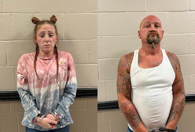 James E. White ||| and Tiffany Houser (Source: McCracken County Sheriff's Office)