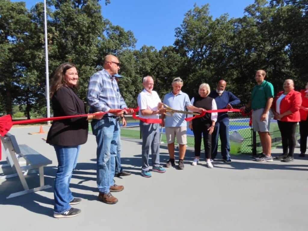 Noble Park Pickleball courts ribbon cutting (Source: City of Paducah)