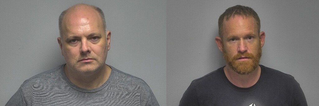 John Read and Christopher Scholl (Source: McCracken County Sheriff's Office/Facebook)
