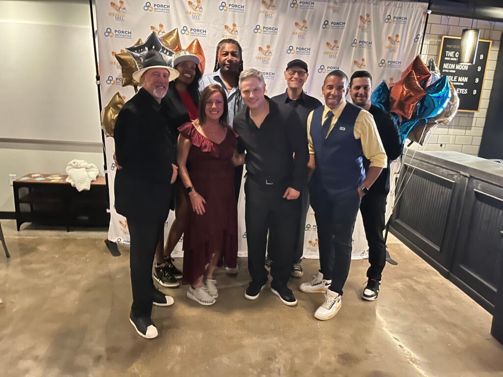 Stacy Mitchhard band and Tameka Randle, Kristie Giompoletti-Shamoun and Jeremy J. Ford.