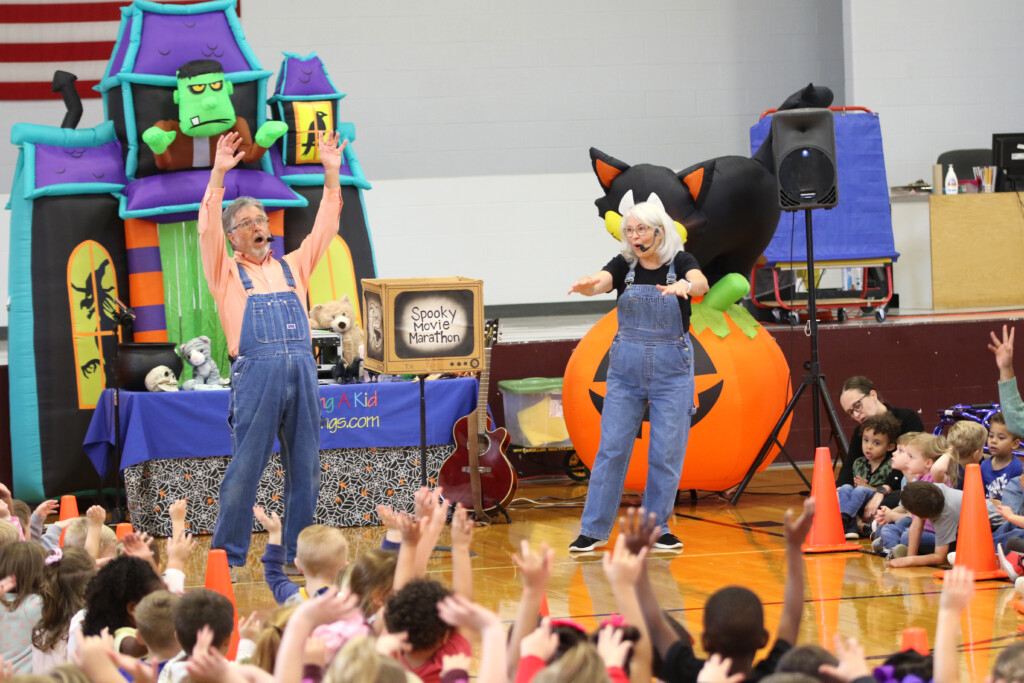 The Kinders perform a Halloween-themed concert on Friday, Oct. 20, at the Poplar Bluff Kindergarten Center. (Source: Poplar Bluff School District)