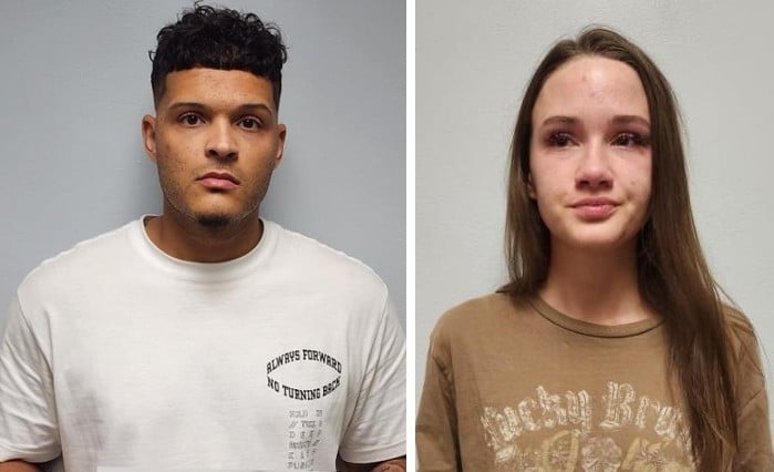 Tyler C. Scarbrough and Molly K. Smith (Source: Paducah Police Department)