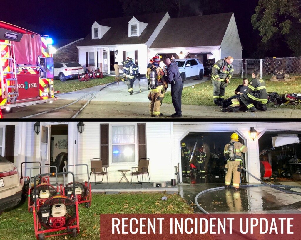 fire at home in the 100 block of Green Acres Drive in Cape Girardeau (Source: Cape Girardeau Fire Department/Facebook)