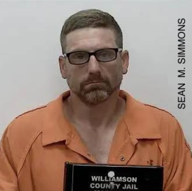 Sean M. Simmons (Source: Williamson County Sheriff's Office/Facebook)