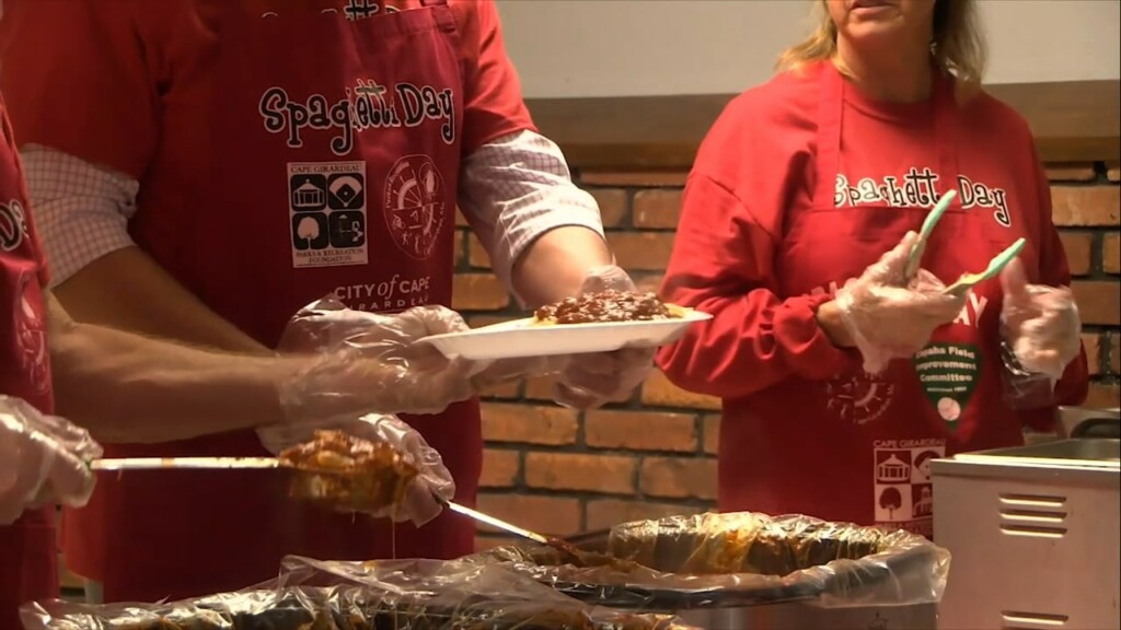 Cape Girardeau Parks & Recreation Employees Hold Annual Spaghetti Day