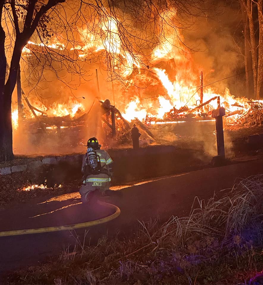 100 block of Loughborough Street (Source: Fredericktown Fire Department/Facebook)