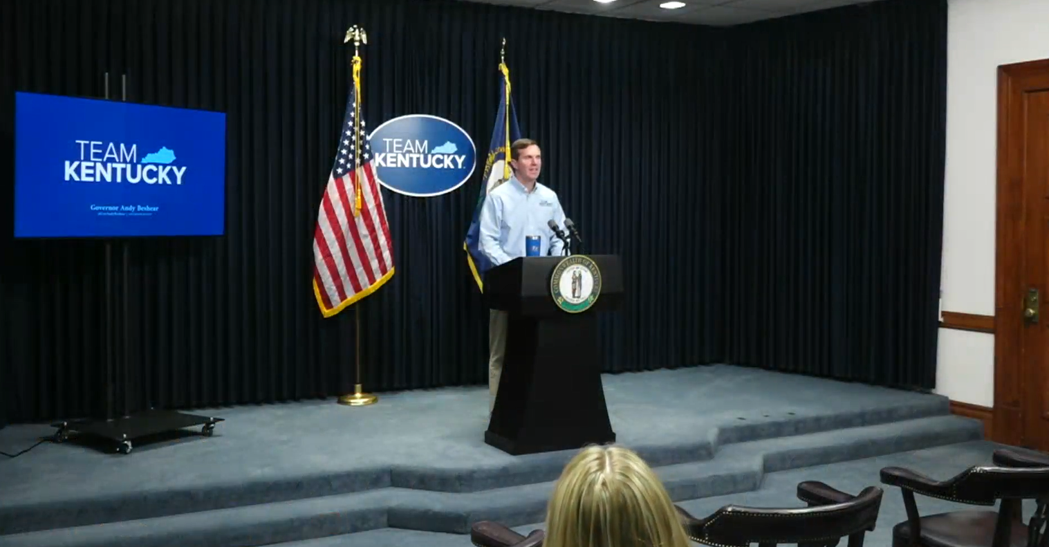 KY Gov. Beshear provides first Team Kentucky update of second term ...
