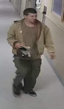 hospital theft suspect (Source: Carbondale Police Department)