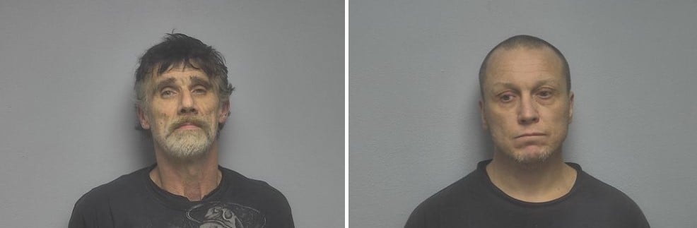 Mark Bates and Michael Creech (Source: McCracken County Sheriff's Office/Facebook)