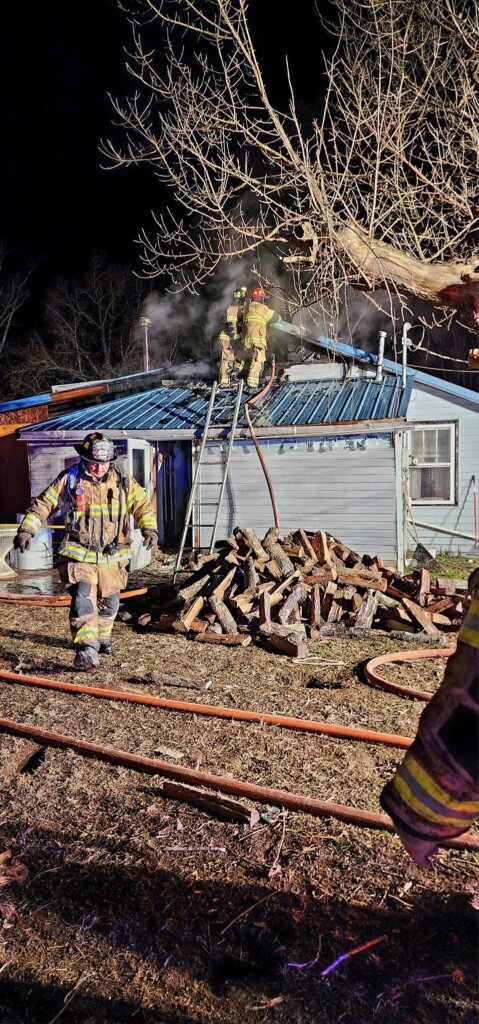 Cobalt Village fire on Jan. 2, 2024