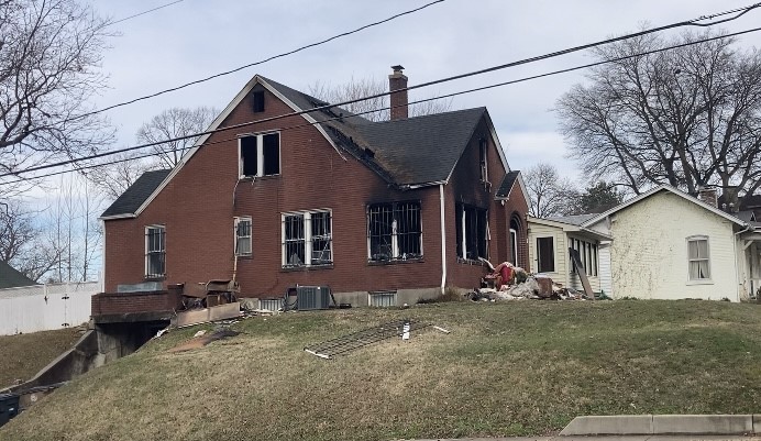 Crews were called just before 7 a.m. to the corner of North Fountain and Independence streets. (Source: FOX23 Multimedia Journalist Shelby Brown)