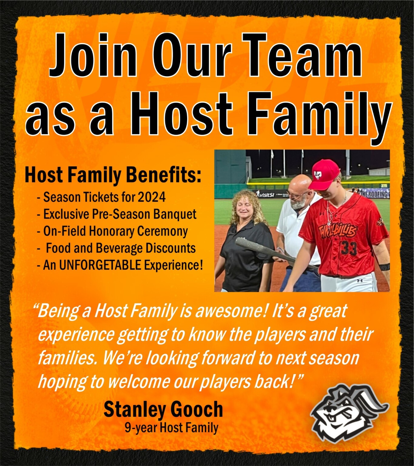 Thrillville Thrillbillies looking for host families for season