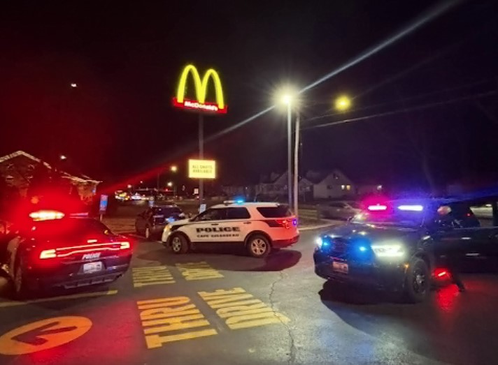 Police chase in Cape Girardeau on Feb. 13