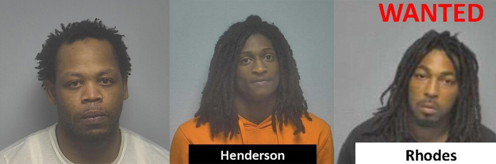 Titus Rush, Savontrell M. Henderson and Coryaunta D. Rhodes (Source: Paducah Police Department)