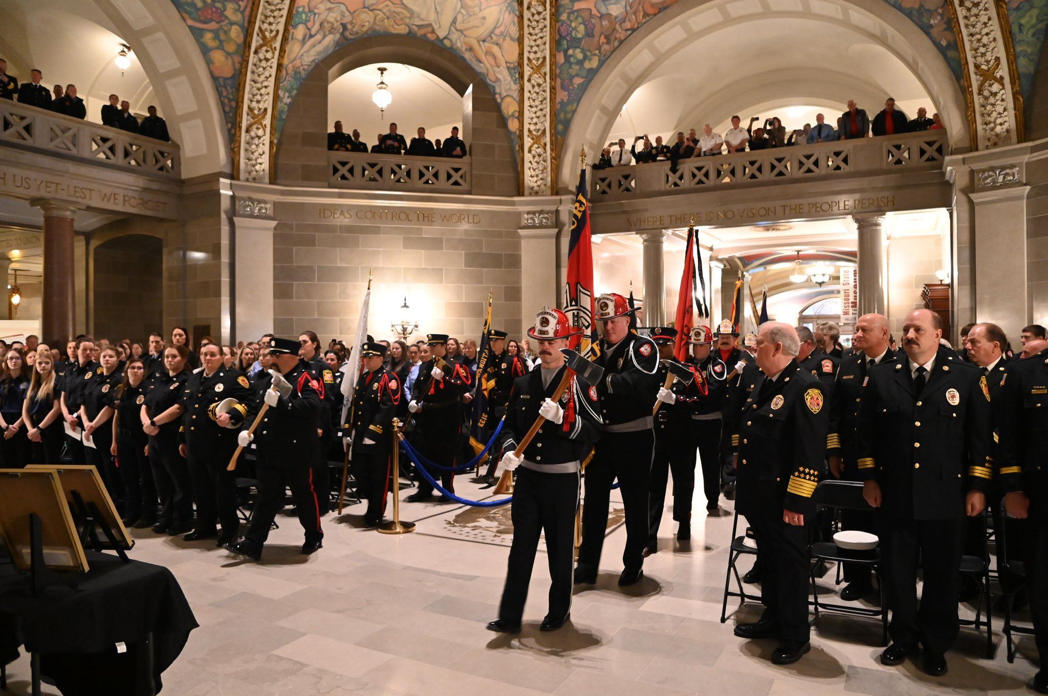 Gordonville firefighter attends Fire Fighters Day in Jefferson City