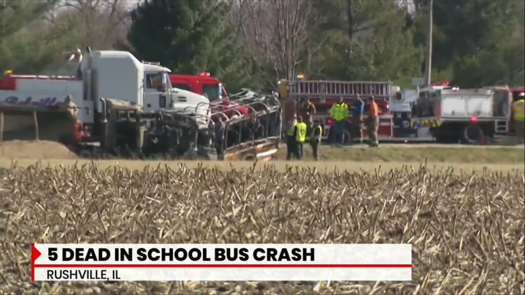 5 Dead In School Bus Crash