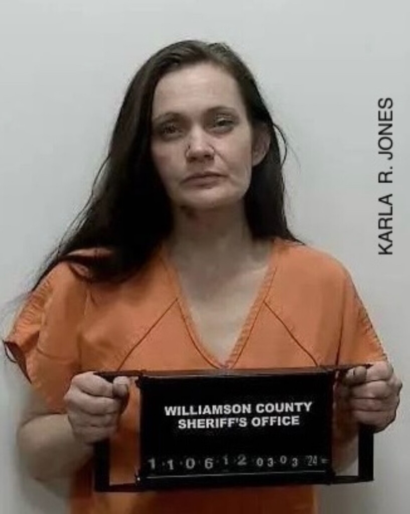 Karla R. Jones (Source: Williamson County Sheriff's Office)